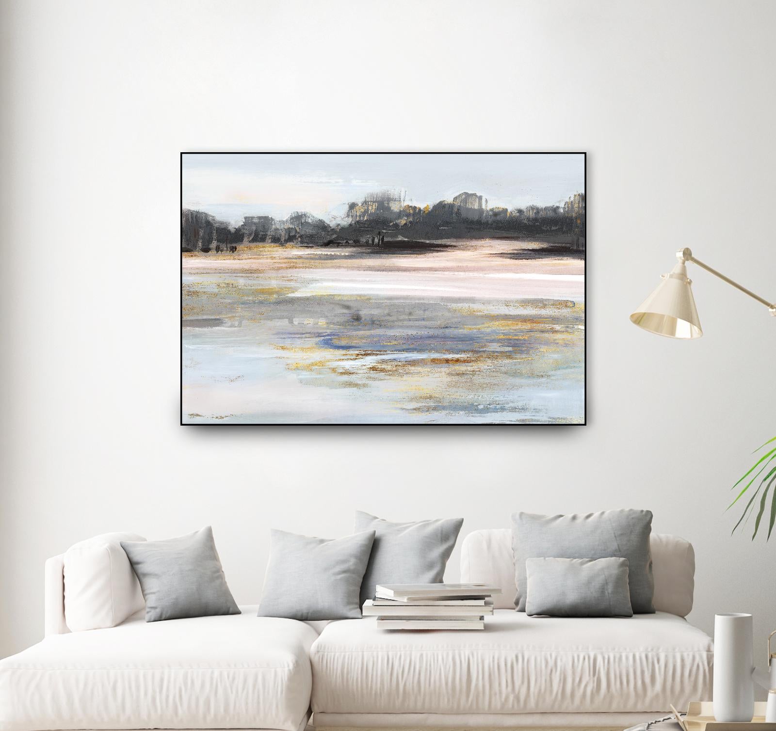 Organic Field II by Valeria Mravyan on GIANT ART - black landscape