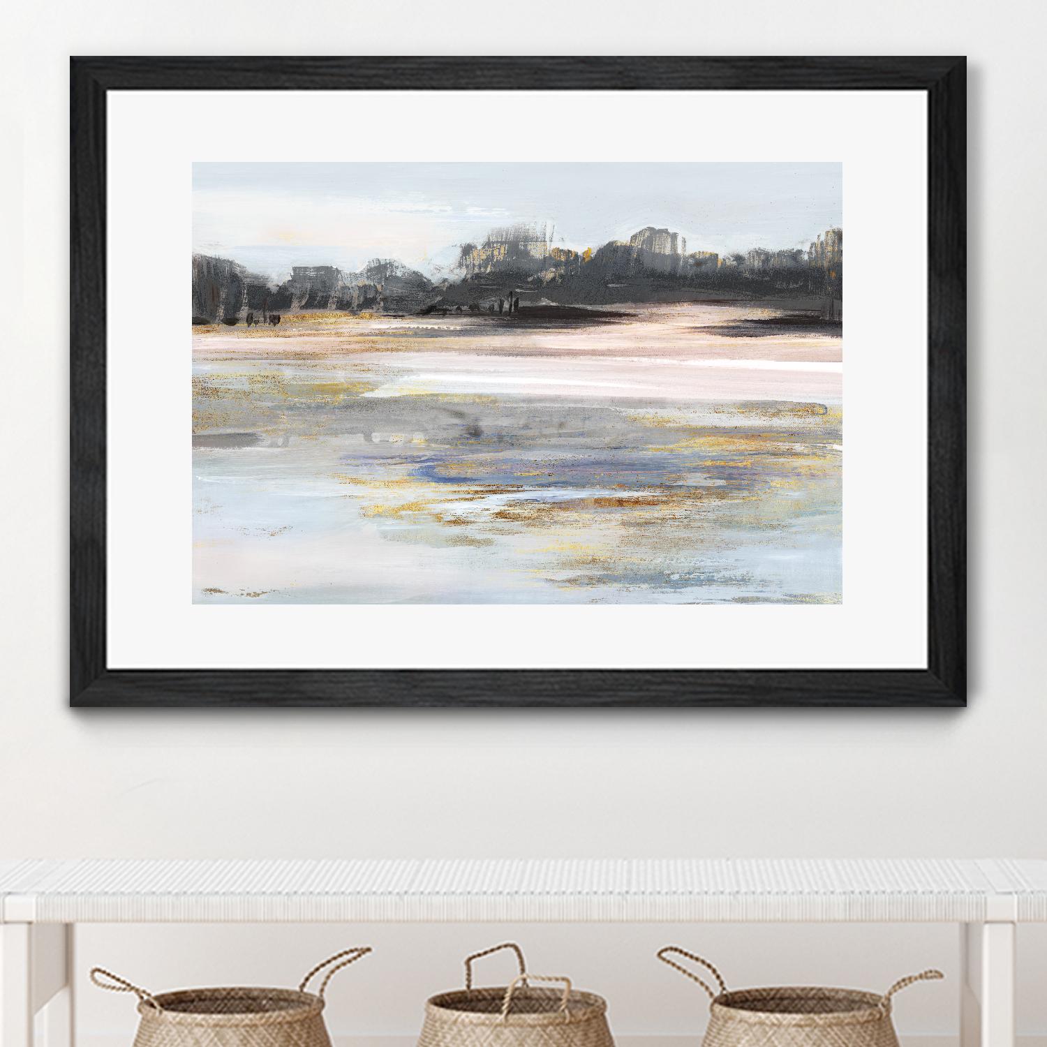 Organic Field II by Valeria Mravyan on GIANT ART - black landscape