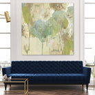 Teal Forest I by Valeria Mravyan on GIANT ART - beige abstract