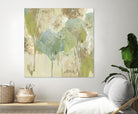 Teal Forest I by Valeria Mravyan on GIANT ART - beige abstract