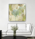 Teal Forest I by Valeria Mravyan on GIANT ART - beige abstract