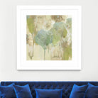Teal Forest I by Valeria Mravyan on GIANT ART - beige abstract