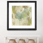 Teal Forest I by Valeria Mravyan on GIANT ART - beige abstract