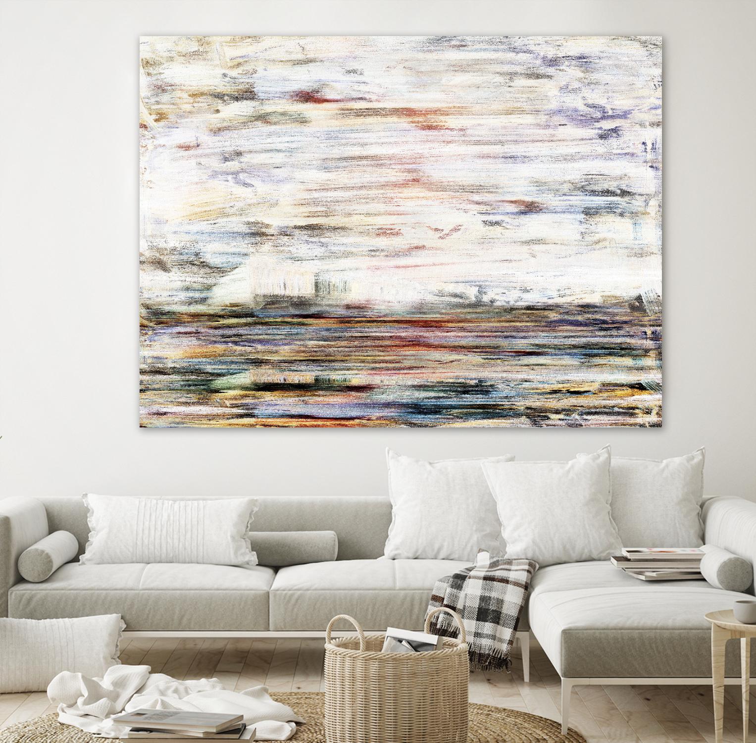 Insomnia VI by Elle Jacobs on GIANT ART - pink abstract