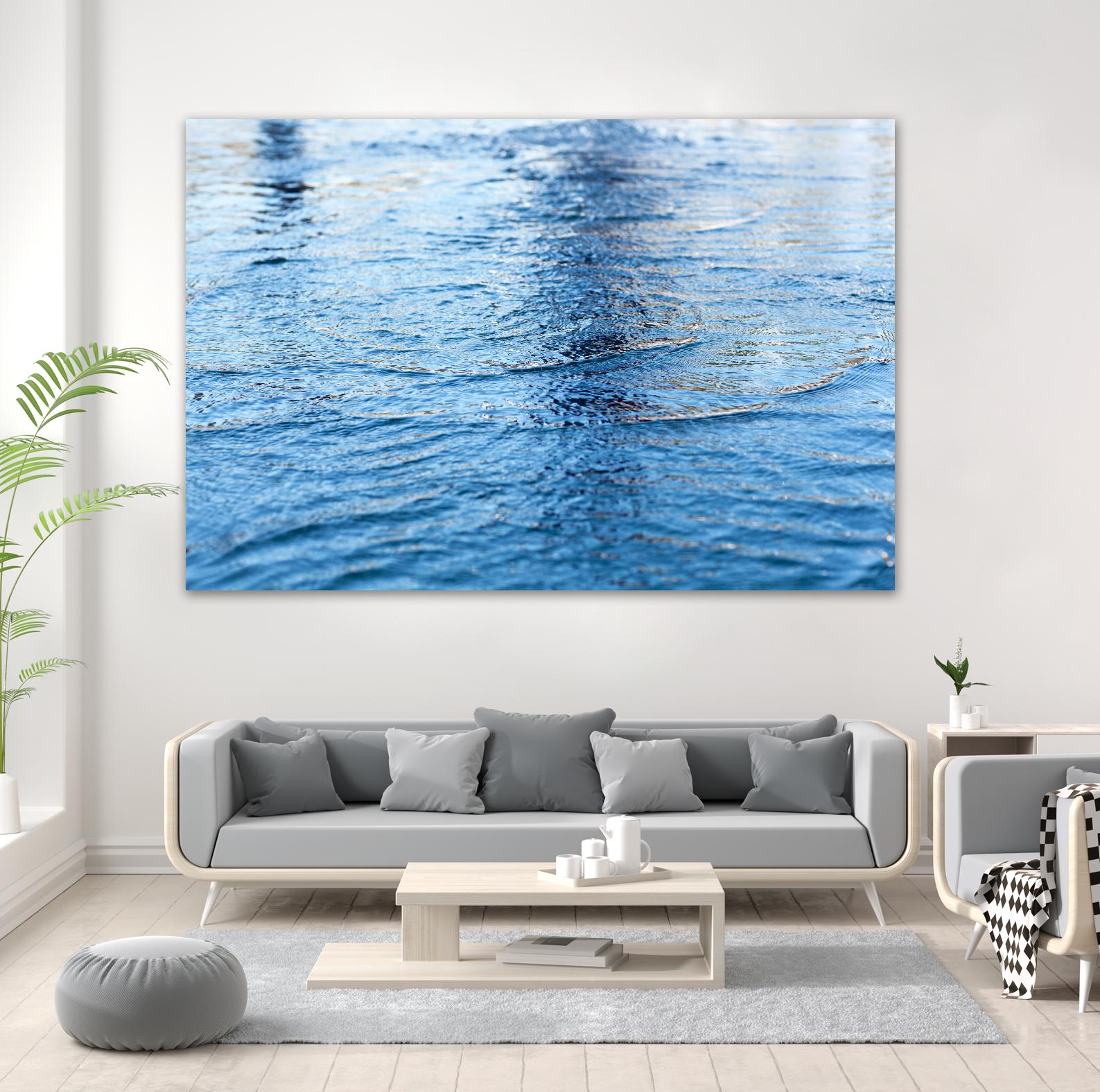 Reflections IV by Lily Mournier on GIANT ART - white sea scene