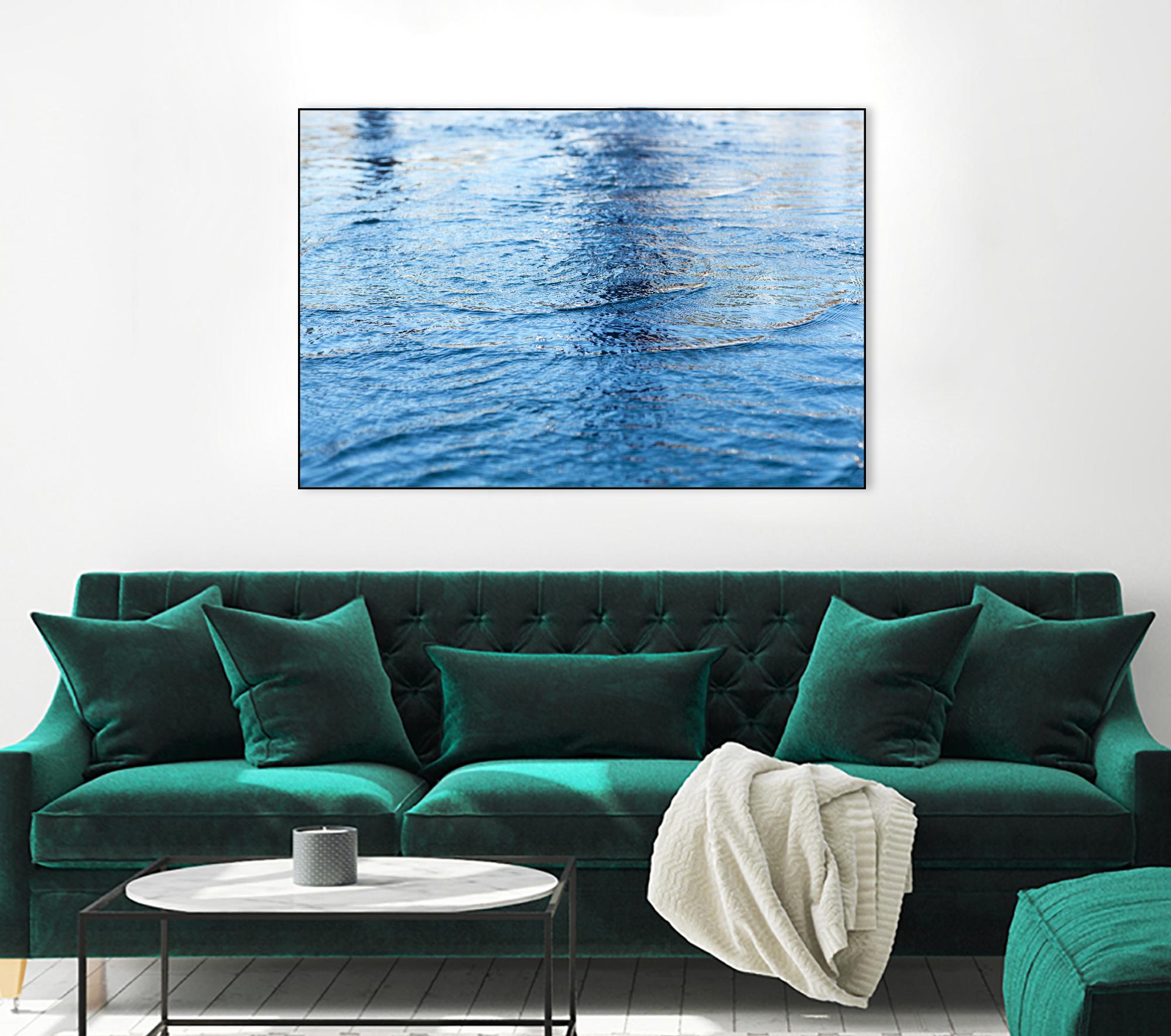 Reflections IV by Lily Mournier on GIANT ART - white sea scene