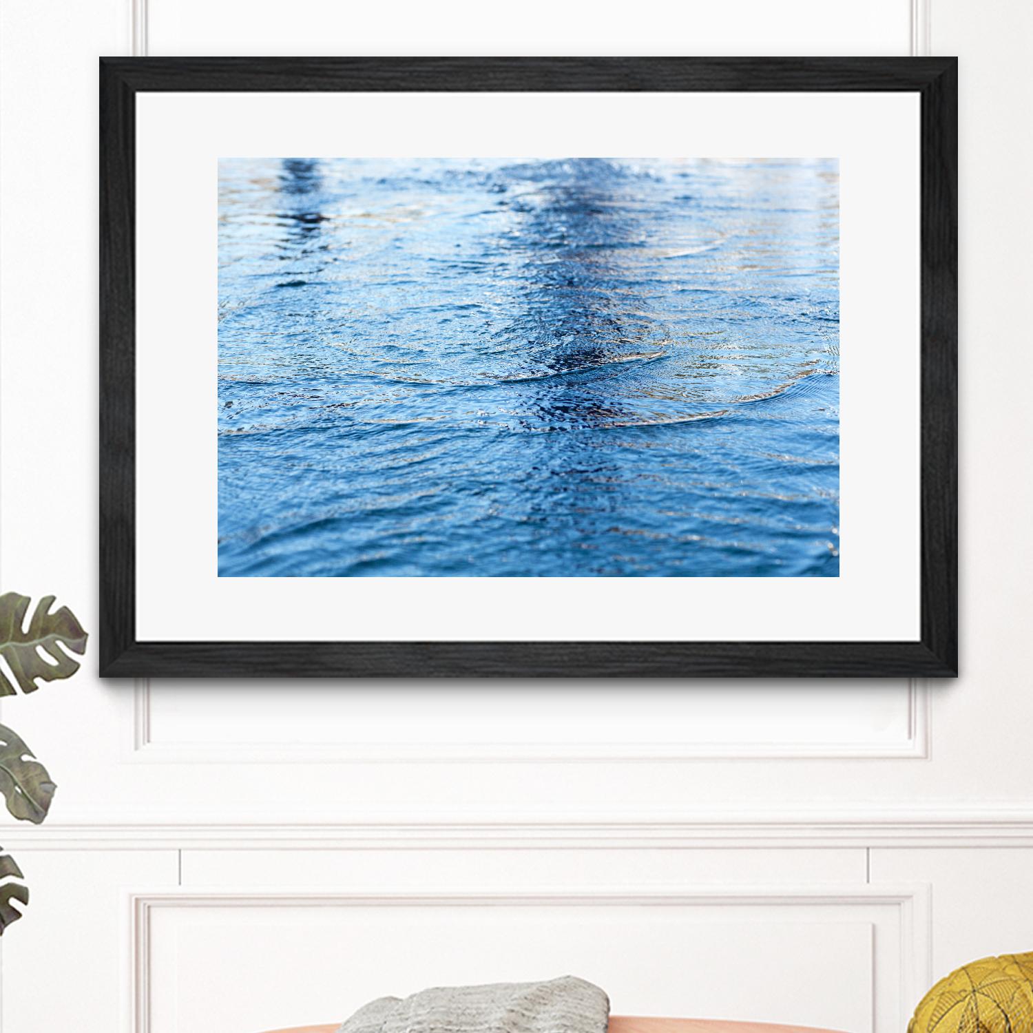 Reflections IV by Lily Mournier on GIANT ART - white sea scene