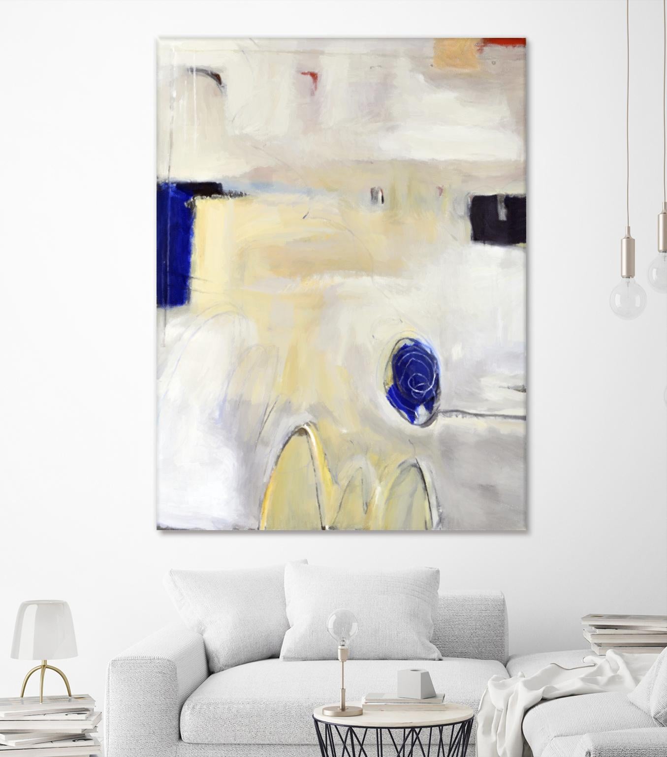 Unwind I by Mark Pulliam on GIANT ART - blue abstract