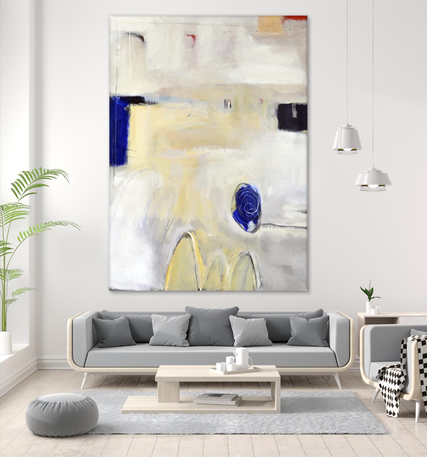 Unwind I by Mark Pulliam on GIANT ART - blue abstract