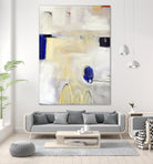 Unwind I by Mark Pulliam on GIANT ART - blue abstract