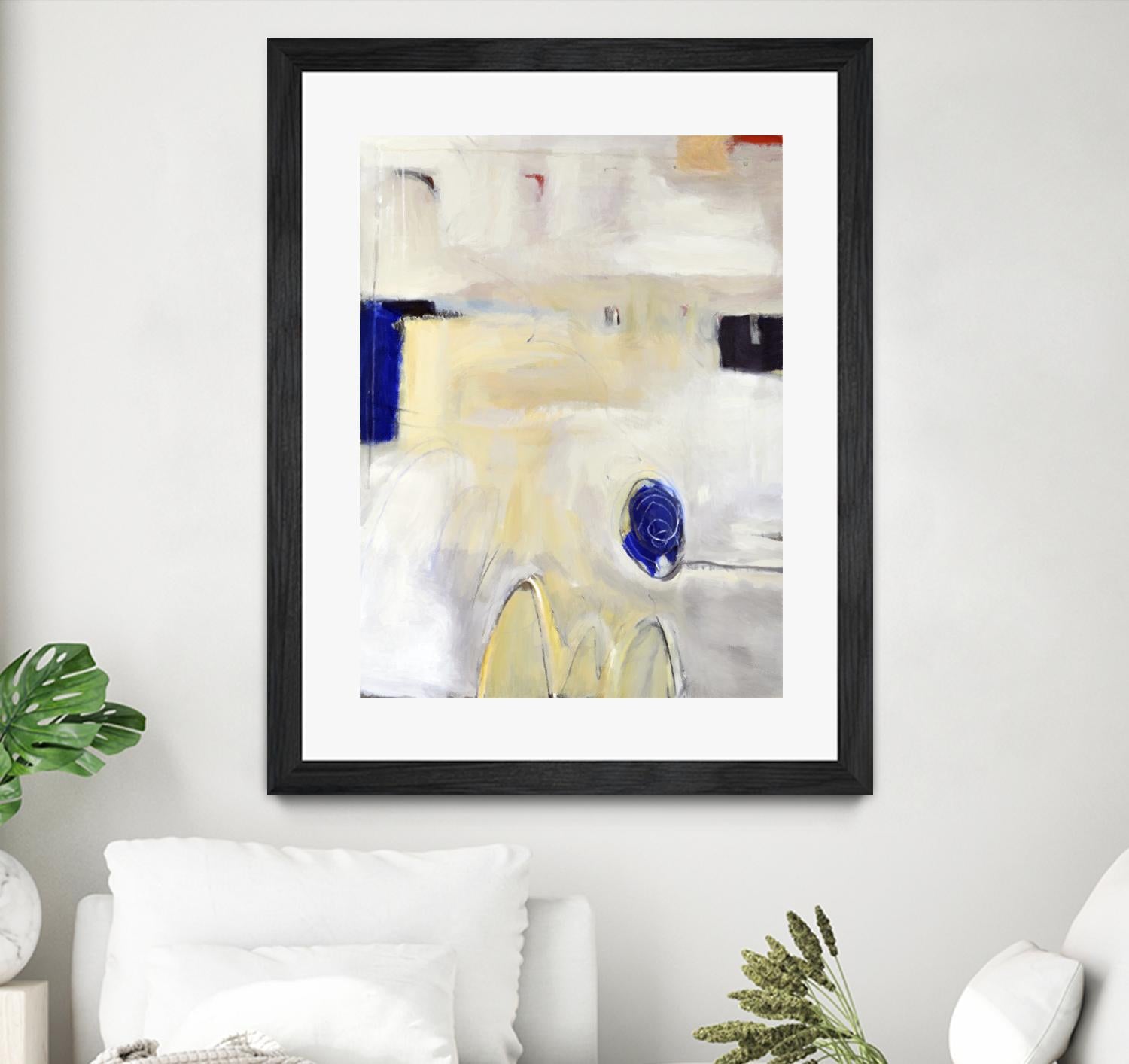 Unwind I by Mark Pulliam on GIANT ART - blue abstract