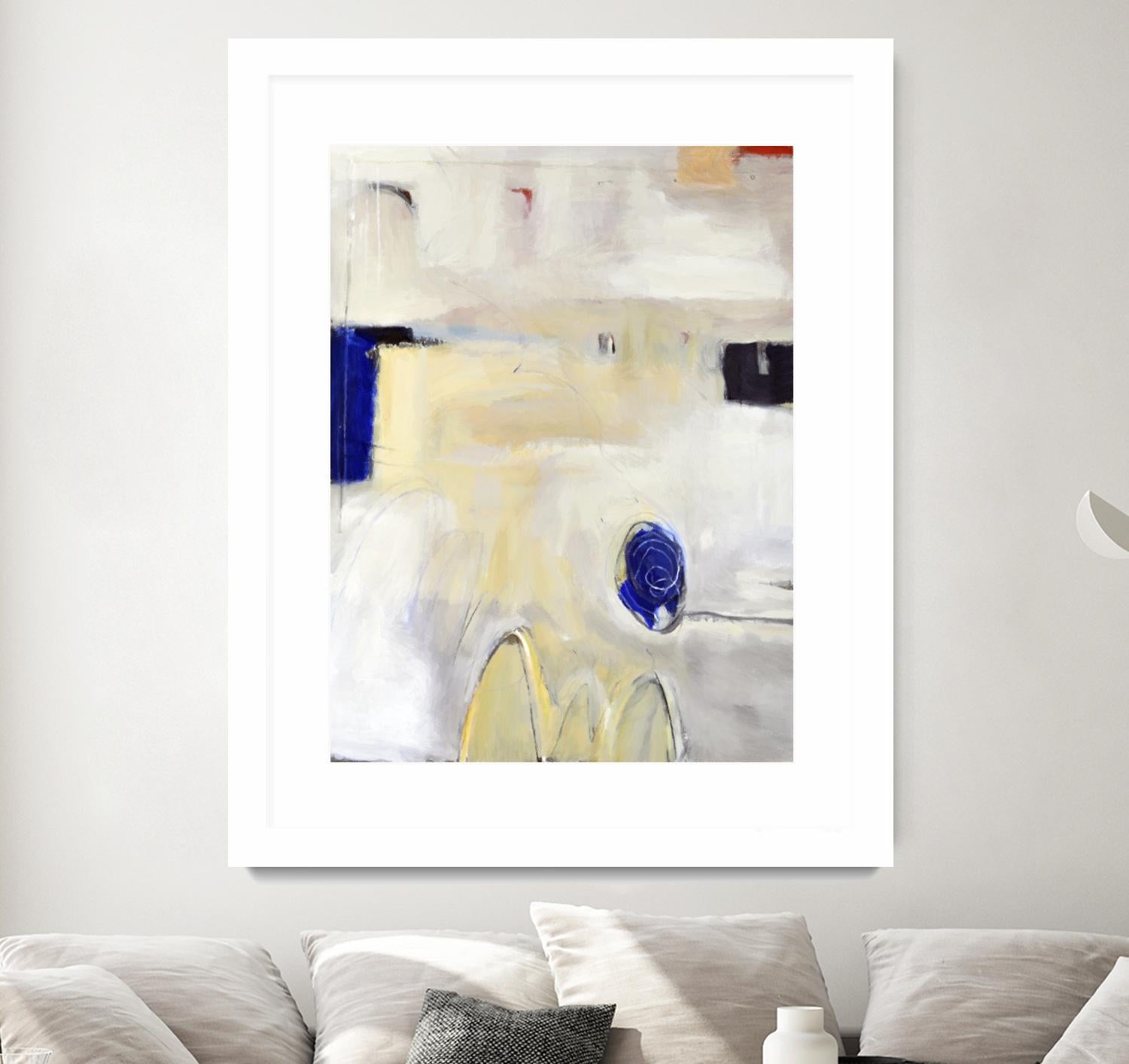 Unwind I by Mark Pulliam on GIANT ART - blue abstract