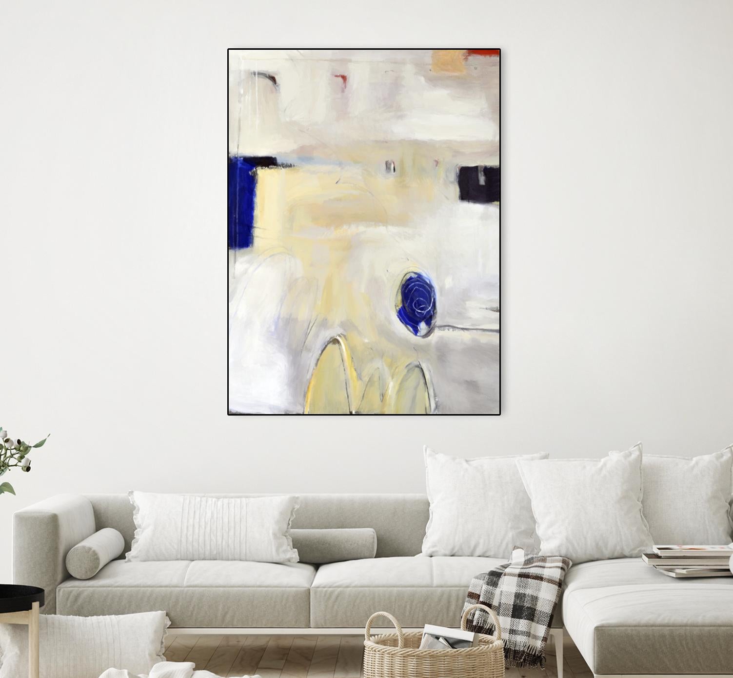 Unwind I by Mark Pulliam on GIANT ART - blue abstract