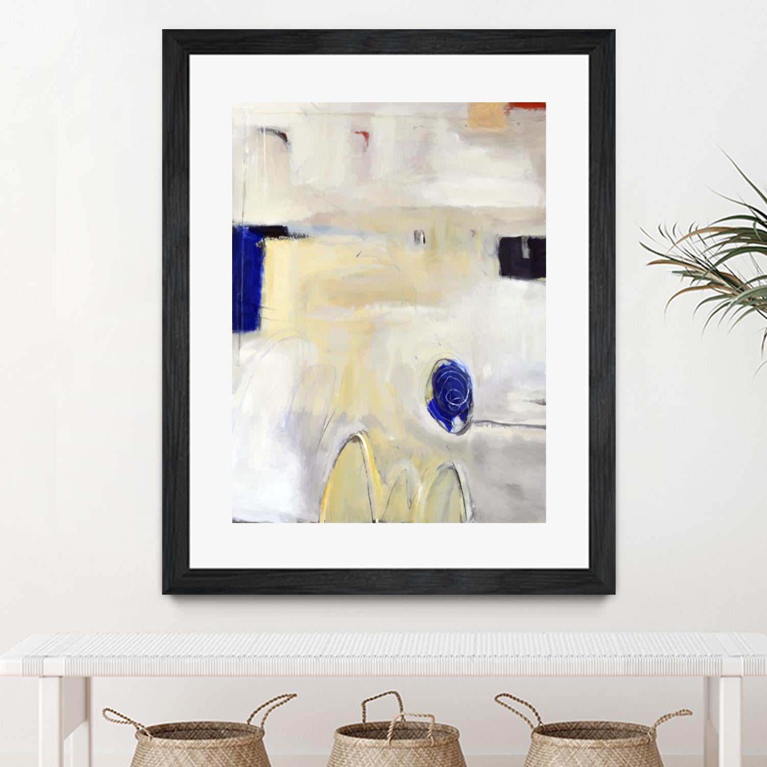 Unwind I by Mark Pulliam on GIANT ART - blue abstract