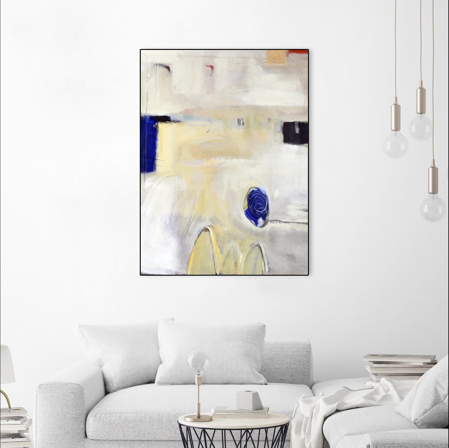 Unwind I by Mark Pulliam on GIANT ART - blue abstract