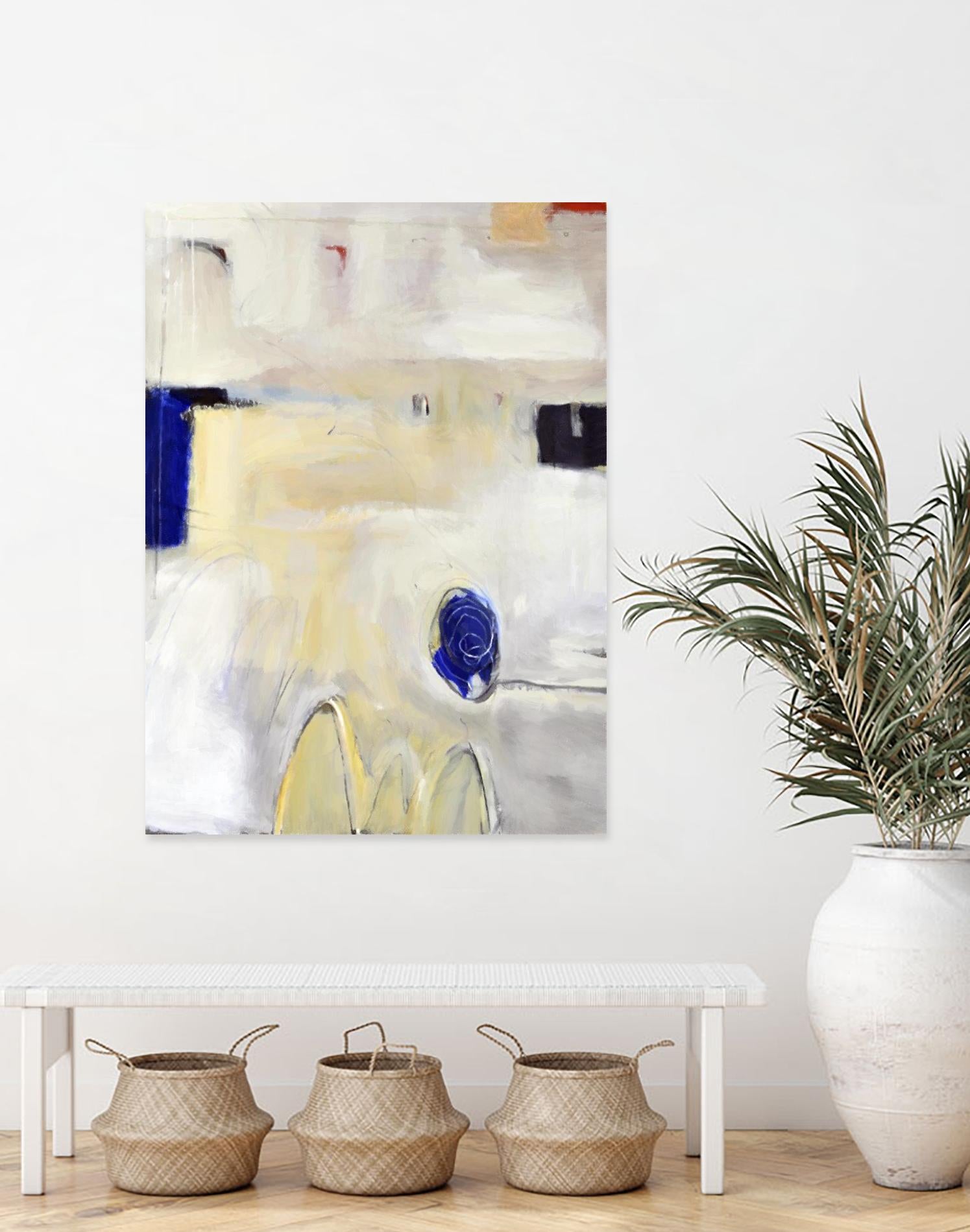 Unwind I by Mark Pulliam on GIANT ART - blue abstract