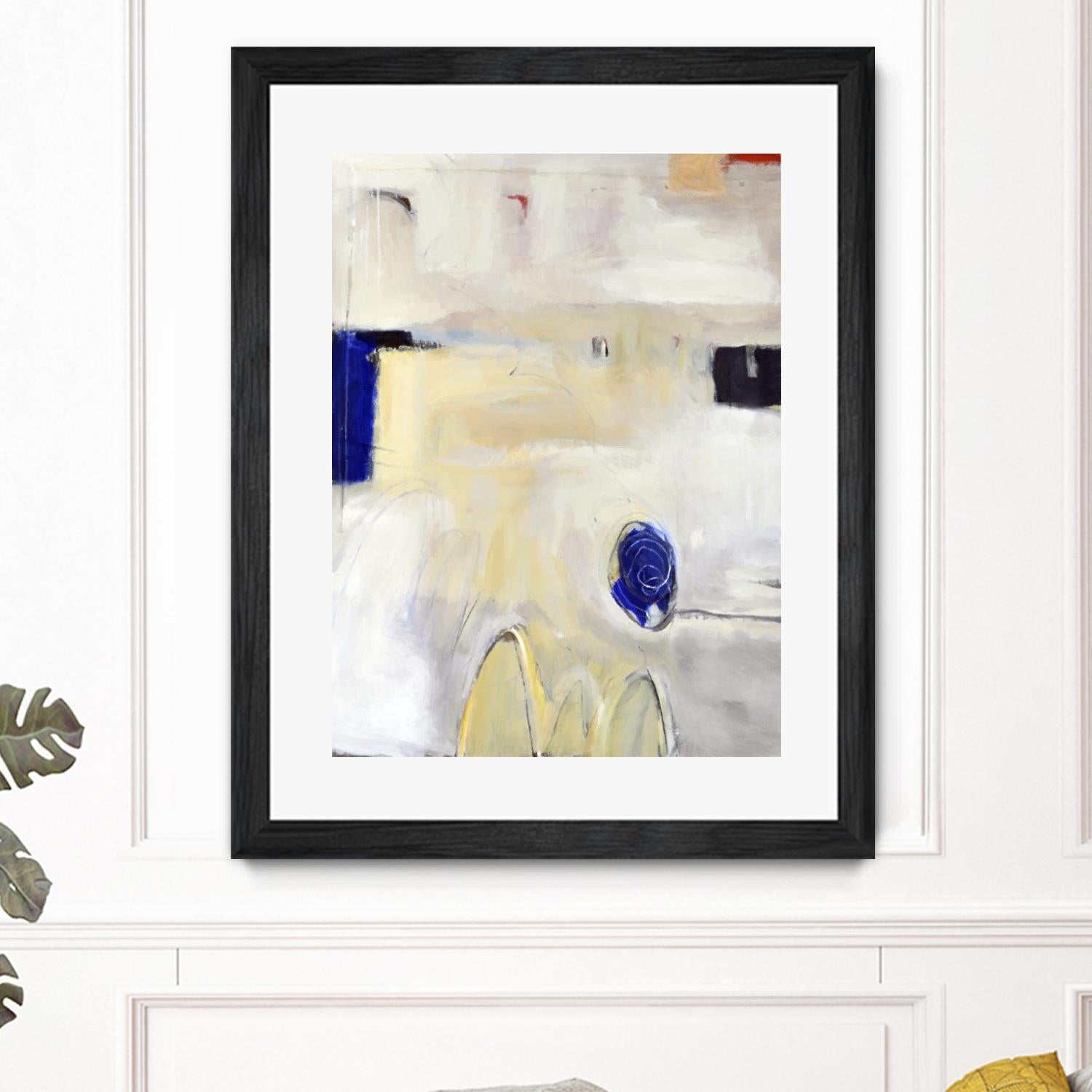 Unwind I by Mark Pulliam on GIANT ART - blue abstract