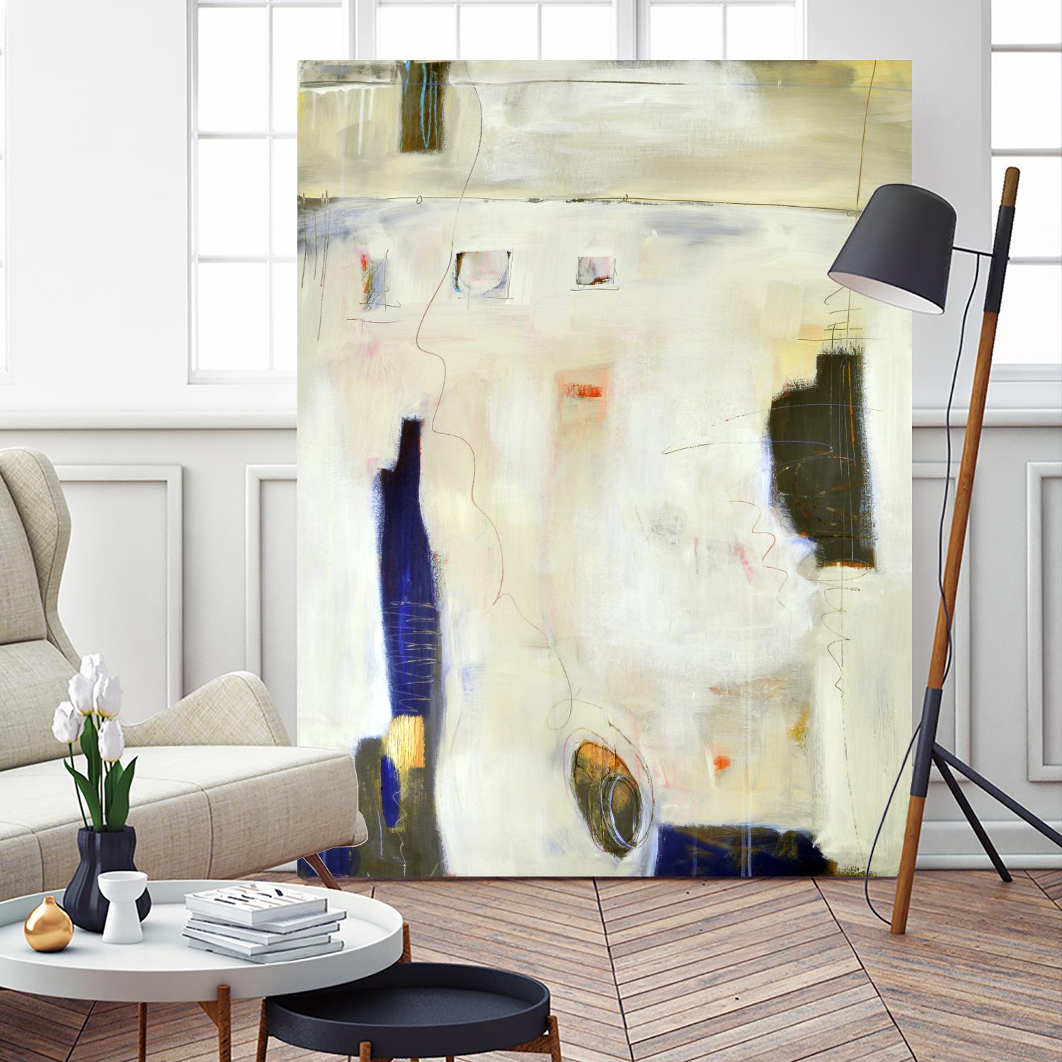 Unwind II by Mark Pulliam on GIANT ART - blue abstract