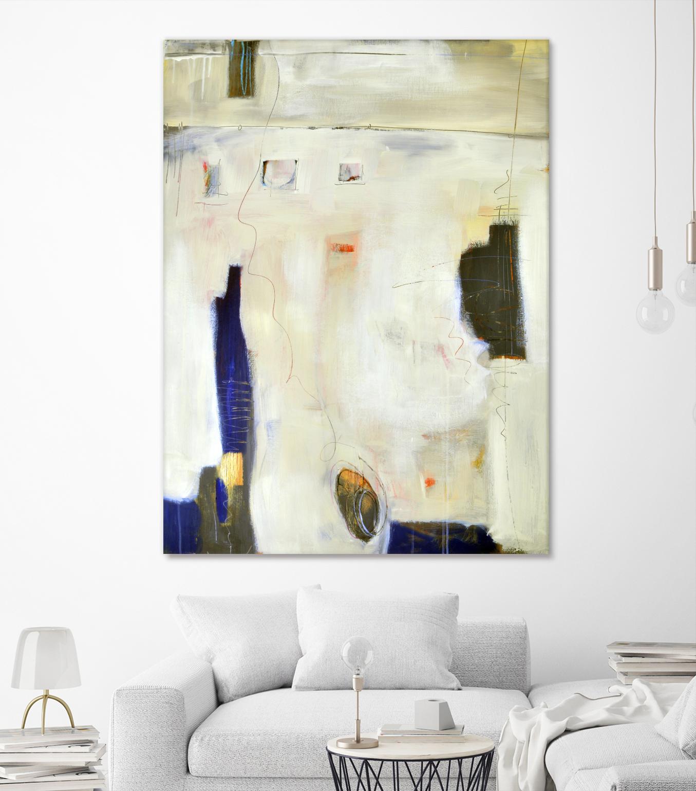 Unwind II by Mark Pulliam on GIANT ART - blue abstract