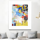 The History of Losing Zeroes Part II by Mark Pulliam on GIANT ART - yellow abstract