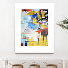 The History of Losing Zeroes Part II by Mark Pulliam on GIANT ART - yellow abstract