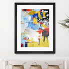 The History of Losing Zeroes Part II by Mark Pulliam on GIANT ART - yellow abstract