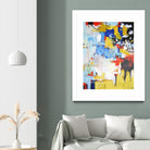 The History of Losing Zeroes Part II by Mark Pulliam on GIANT ART - yellow abstract