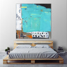 Ocean Side Café by Mark Pulliam on GIANT ART - white abstract