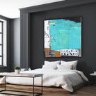 Ocean Side Café by Mark Pulliam on GIANT ART - white abstract