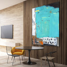 Ocean Side Café by Mark Pulliam on GIANT ART - white abstract