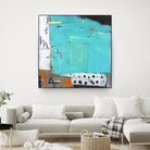 Ocean Side Café by Mark Pulliam on GIANT ART - white abstract