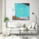 Ocean Side Café by Mark Pulliam on GIANT ART - white abstract