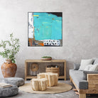 Ocean Side Café by Mark Pulliam on GIANT ART - white abstract