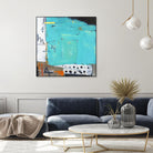 Ocean Side Café by Mark Pulliam on GIANT ART - white abstract