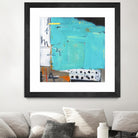 Ocean Side Café by Mark Pulliam on GIANT ART - white abstract