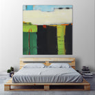 Red House View by Mark Pulliam on GIANT ART - black abstract