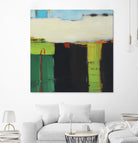 Red House View by Mark Pulliam on GIANT ART - black abstract