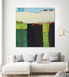 Red House View by Mark Pulliam on GIANT ART - black abstract