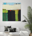 Red House View by Mark Pulliam on GIANT ART - black abstract