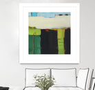 Red House View by Mark Pulliam on GIANT ART - black abstract