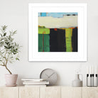 Red House View by Mark Pulliam on GIANT ART - black abstract