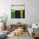 Red House View by Mark Pulliam on GIANT ART - black abstract