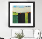 Red House View by Mark Pulliam on GIANT ART - black abstract