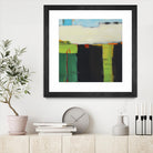 Red House View by Mark Pulliam on GIANT ART - black abstract