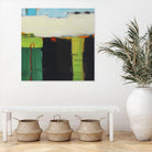 Red House View by Mark Pulliam on GIANT ART - black abstract