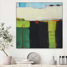 Red House View by Mark Pulliam on GIANT ART - black abstract