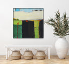 Red House View by Mark Pulliam on GIANT ART - black abstract