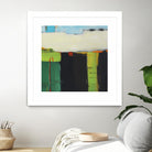 Red House View by Mark Pulliam on GIANT ART - black abstract