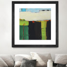 Red House View by Mark Pulliam on GIANT ART - black abstract