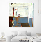 Small Red Door by Mark Pulliam on GIANT ART - blue abstract